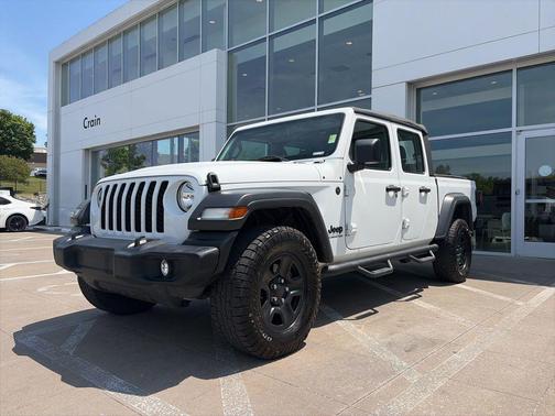 Bright White Clearcoat 2022 Jeep Gladiator Sport