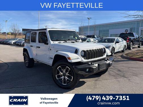 Bright White Clearcoat 2024 Jeep Wrangler 4xe Sport S