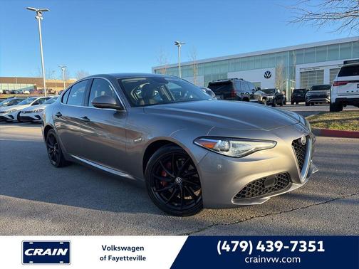 Gray 2018 Alfa Romeo Giulia Ti