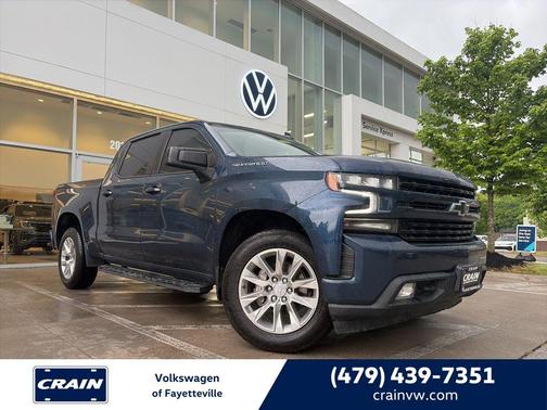 Blue Metallic 2021 Chevrolet Silverado 1500 RST