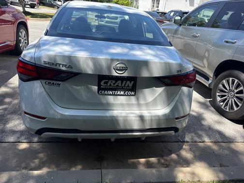 Aspen White 2024 Nissan Sentra SV