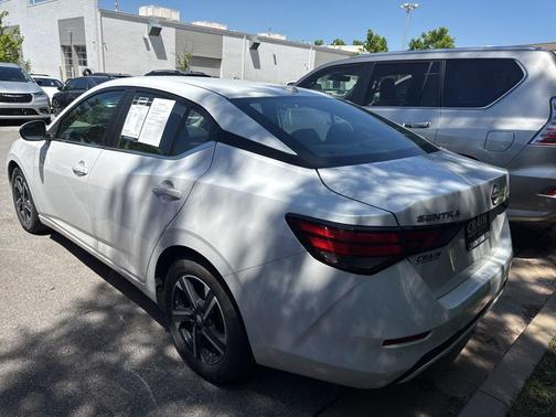 Aspen White 2024 Nissan Sentra SV