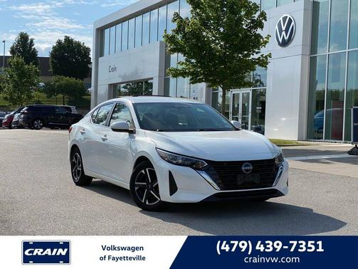 Aspen White 2024 Nissan Sentra SV
