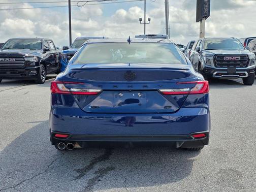 Blue 2025 Toyota Camry SE