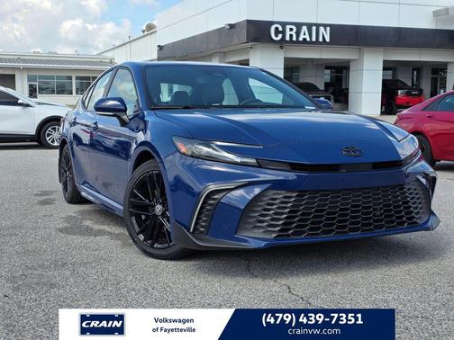 Blue 2025 Toyota Camry SE