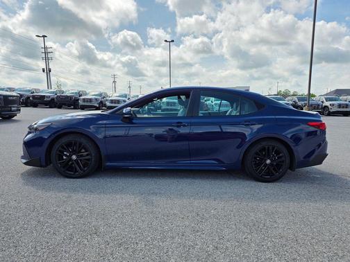 Blue 2025 Toyota Camry SE