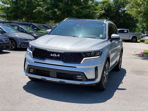 Silky Silver 2023 Kia Sorento Hybrid SX Prestige