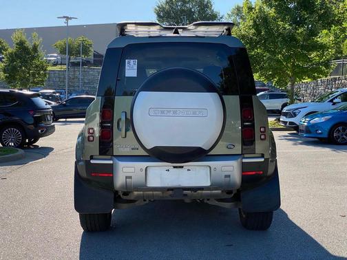Pangea Green Metallic 2021 Land Rover Defender 110 SE