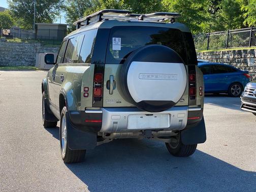 Pangea Green Metallic 2021 Land Rover Defender 110 SE