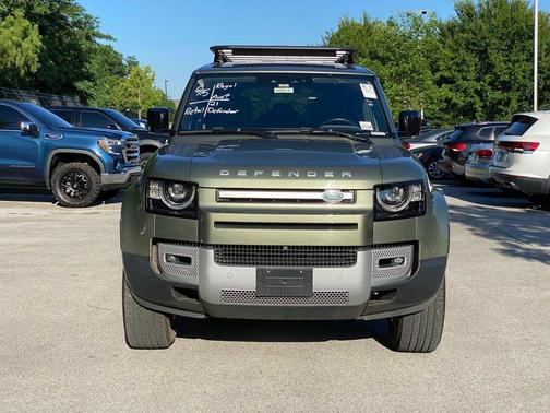 Pangea Green Metallic 2021 Land Rover Defender 110 SE
