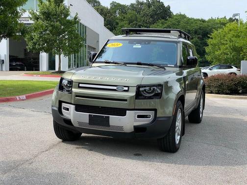 Pangea Green Metallic 2021 Land Rover Defender 110 SE