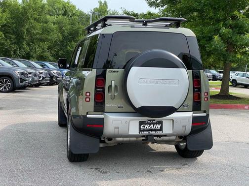 Pangea Green Metallic 2021 Land Rover Defender 110 SE