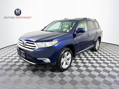 Nautical Blue Metallic 2012 Toyota Highlander Limited