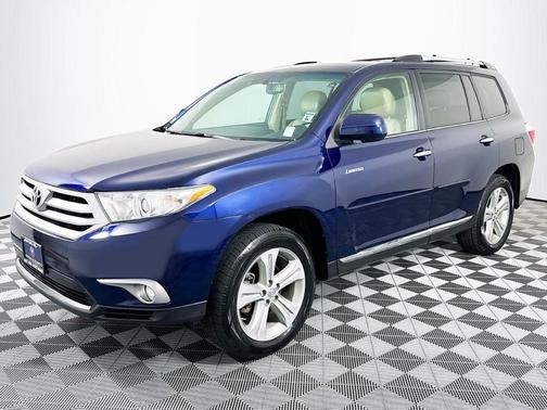 Nautical Blue Metallic 2012 Toyota Highlander Limited