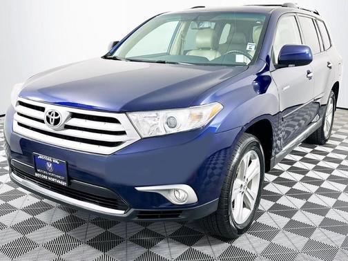 Nautical Blue Metallic 2012 Toyota Highlander Limited