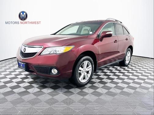 Red 2014 Acura RDX Technology