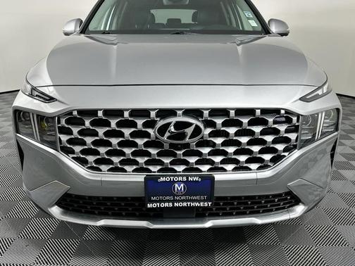 Shimmering Silver Pearl 2022 Hyundai SANTA FE Limited