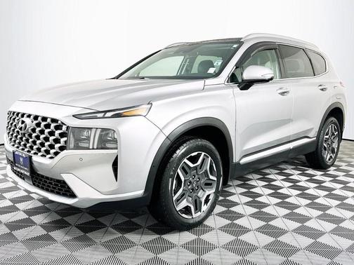 Shimmering Silver Pearl 2022 Hyundai SANTA FE Limited