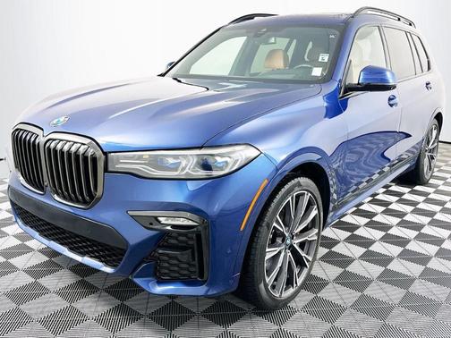 Phytonic Blue Metallic 2021 BMW X7 M50i