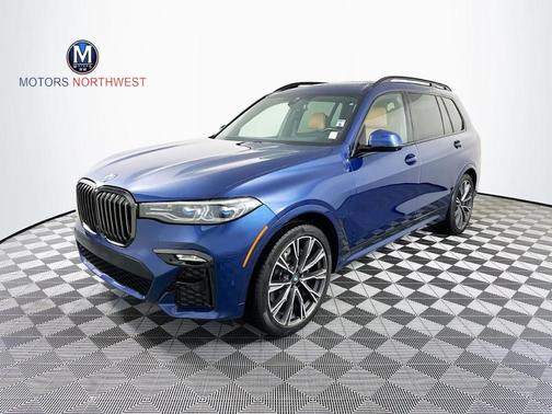 Phytonic Blue Metallic 2021 BMW X7 M50i
