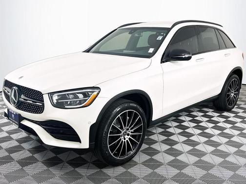 White 2021 Mercedes-Benz GLC 300 Base 4MATIC