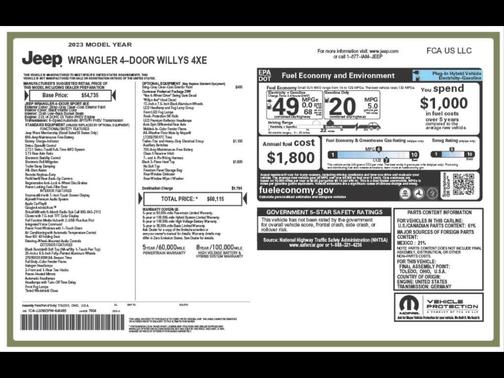 2023 Jeep Wrangler 4xe Base