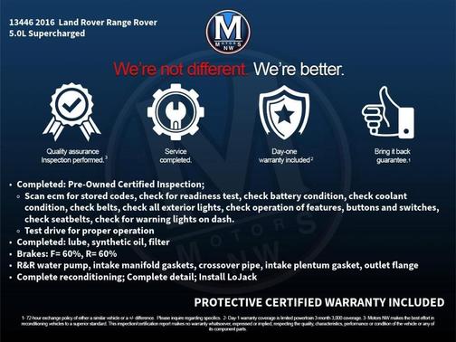 2016 Land Rover Range Rover Supercharged