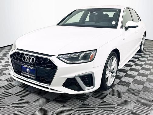 Ibis White 2022 Audi A4 45 S line Premium Plus