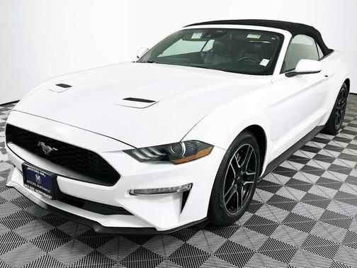 Oxford White 2023 Ford Mustang EcoBoost Premium