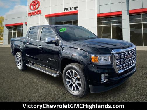 Onyx Black 2021 GMC Canyon Denali