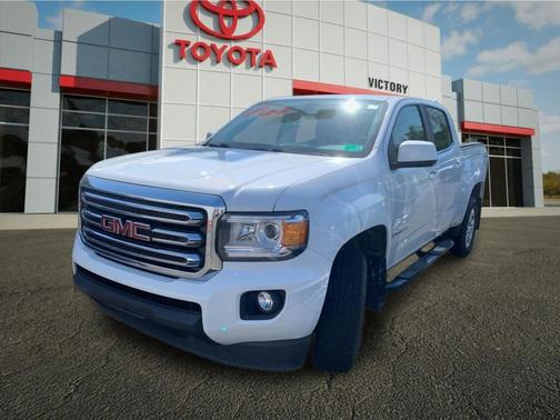 Summit White 2019 GMC Canyon SLE