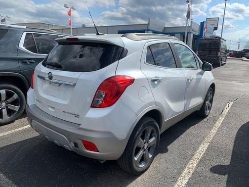White Pearl Tricoat 2014 Buick Encore Leather