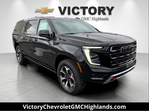 Onyx Black 2026 GMC Yukon XL 4WD AT4 Ultimate