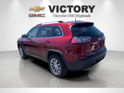 Velvet Red Pearlcoat 2021 Jeep Cherokee Latitude Lux