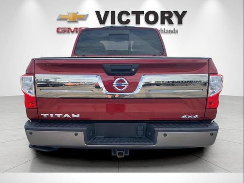 Cayenne Red 2018 Nissan Titan Platinum Reserve