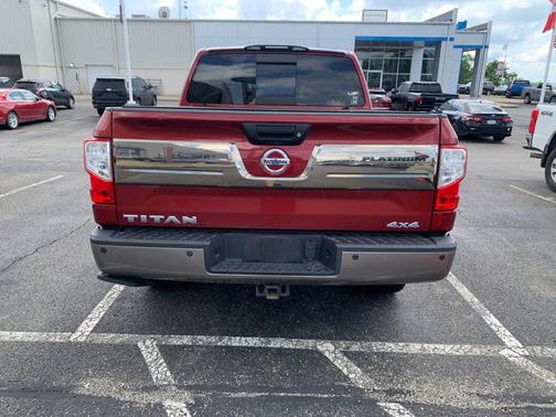 Cayenne Red 2018 Nissan Titan Platinum Reserve