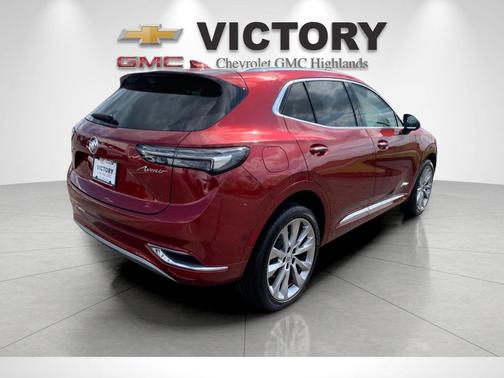 Cinnabar Metallic 2023 Buick Envision Avenir AWD
