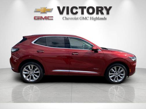 Cinnabar Metallic 2023 Buick Envision Avenir AWD