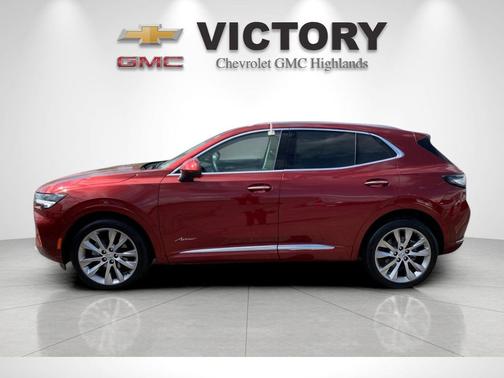 Cinnabar Metallic 2023 Buick Envision Avenir AWD