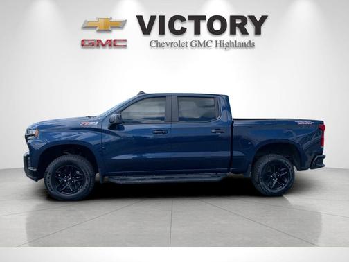 Blue Metallic 2021 Chevrolet Silverado 1500 LT Trail Boss