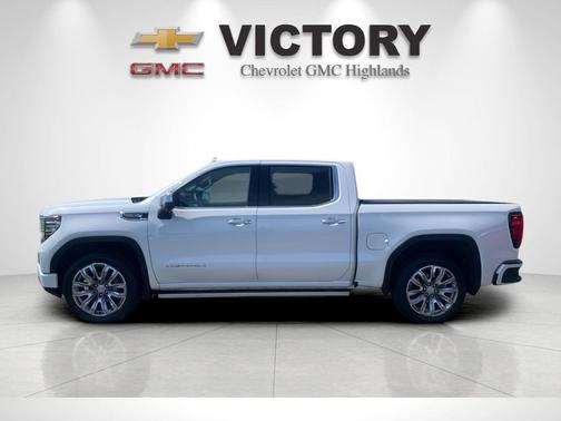 White Frost Tricoat 2025 GMC Sierra 1500 Denali