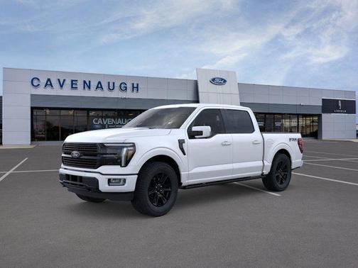 Star White Metallic Tri-Coat 2025 Ford F-150 Platinum Truck