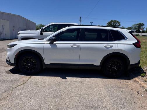 Platinum White Pearl 2023 Honda CR-V Hybrid Sport FWD