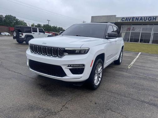 Bright White Clearcoat 2024 Jeep Grand Cherokee Summit