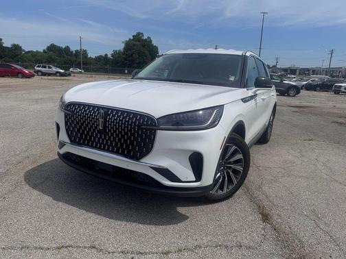 PRISTINE WHITE MET 3C 2026 Lincoln Aviator Premiere