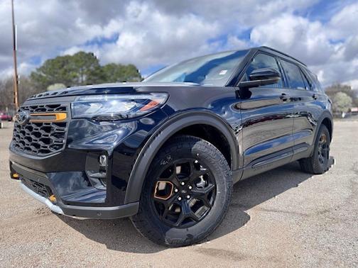 AGATE BLACK METALLIC 2026 Ford Explorer Tremor