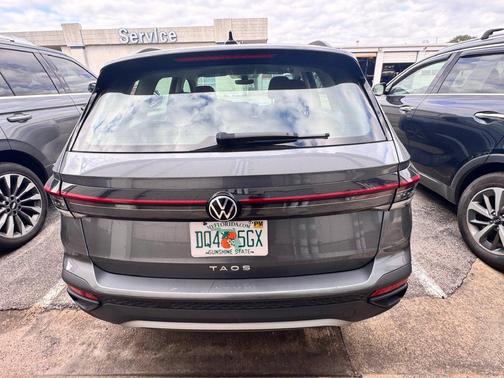 Pure White 2025 Volkswagen Taos 1.5T S