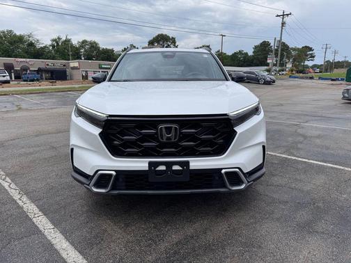 Platinum White 2024 Honda CR-V Hybrid Sport Touring AWD