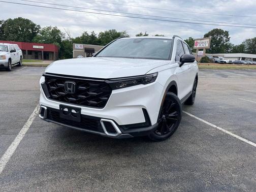 Platinum White 2024 Honda CR-V Hybrid Sport Touring AWD