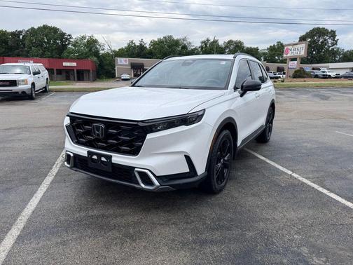 Platinum White 2024 Honda CR-V Hybrid Sport Touring AWD